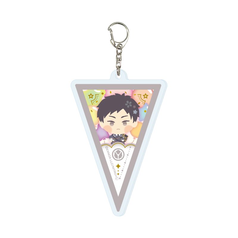 アクリルキーホルダー わんぱく!刀剣乱舞 56 あつしとうしろう (Acrylic Key Chain "Touken Ranbu -ONLINE-" Wanpaku! Touken Ranbu 56 Atsushi Toushirou)