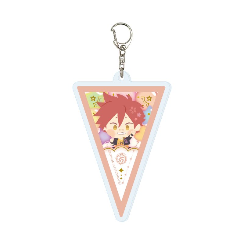 アクリルキーホルダー わんぱく!刀剣乱舞 70 あいぜんくにとし (Acrylic Key Chain "Touken Ranbu -ONLINE-" Wanpaku! Touken Ranbu 70 Aizen Kunitoshi)