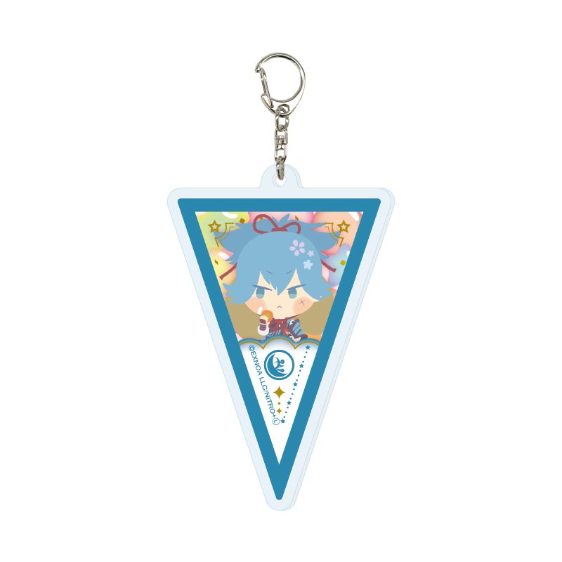 アクリルキーホルダー わんぱく!刀剣乱舞 81 さよさもんじ (Acrylic Key Chain "Touken Ranbu -ONLINE-" Wanpaku! Touken Ranbu 81 Sayo Samonji)