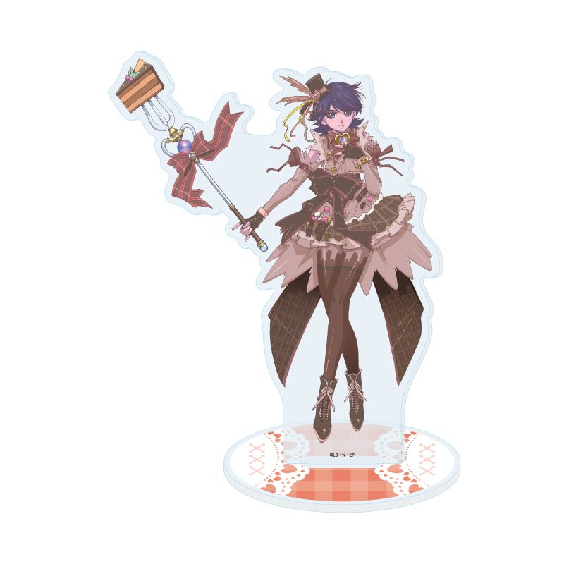 アクリルスタンド コレクター・ユイ 03 篠崎愛 チョコレートVer.(描き下ろしイラスト) (Acrylic Stand "Corrector Yui" 03 Shinozaki Ai Chocolate Ver. (Original Illustration))