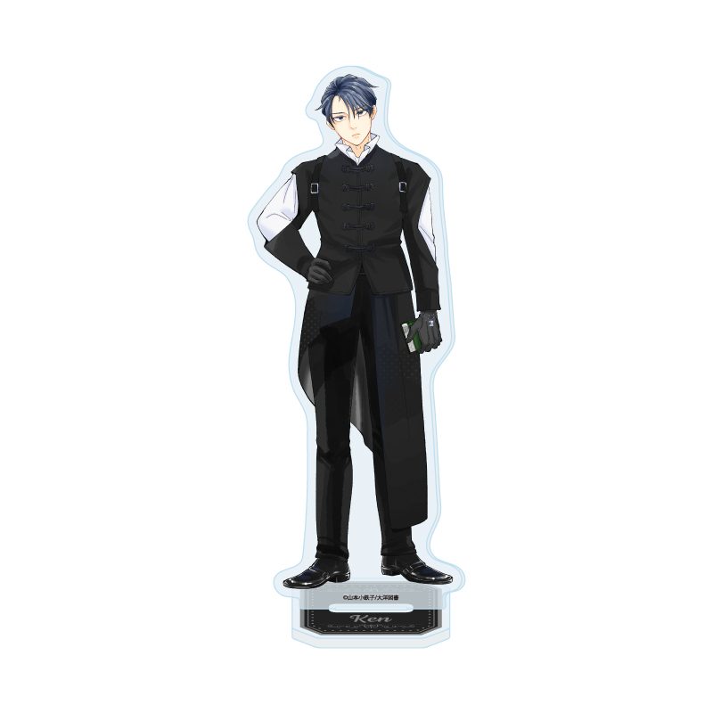 アクリルスタンド 明日はどっちだ! 01 土佐山田顕(描き下ろしイラスト) (Acrylic Stand "Ashita wa Docchida!" 01 Tosayamada Ken (Original Illustration))