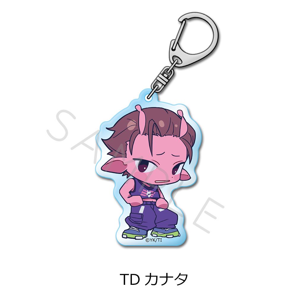 銀河特急 ミルキー☆サブウェイ アクリルキーホルダー ちぽっけ TD カナタ ("MILKY SUBWAY THE GALACTIC LIMITED EXPRESS" Acrylic Key Chain Chipokke TD Kanata)