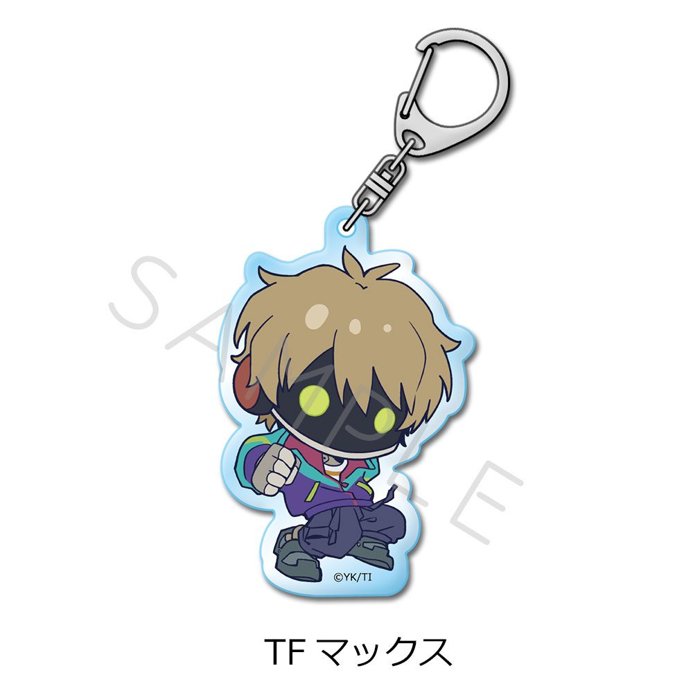 銀河特急 ミルキー☆サブウェイ アクリルキーホルダー ちぽっけ TF マックス ("MILKY SUBWAY THE GALACTIC LIMITED EXPRESS" Acrylic Key Chain Chipokke TF Max)