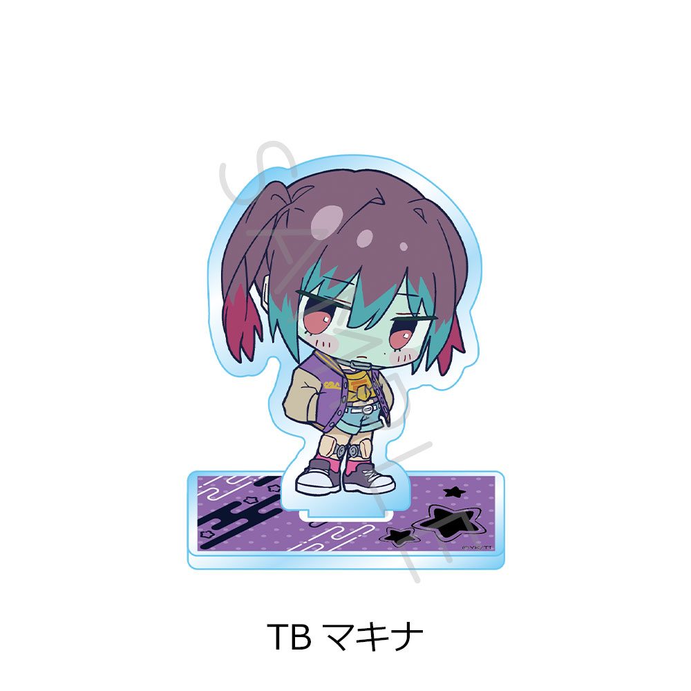 銀河特急 ミルキー☆サブウェイ アクリルスタンド ちぽっけ TB マキナ ("MILKY SUBWAY THE GALACTIC LIMITED EXPRESS" Acrylic Stand Chipokke TB Makina)