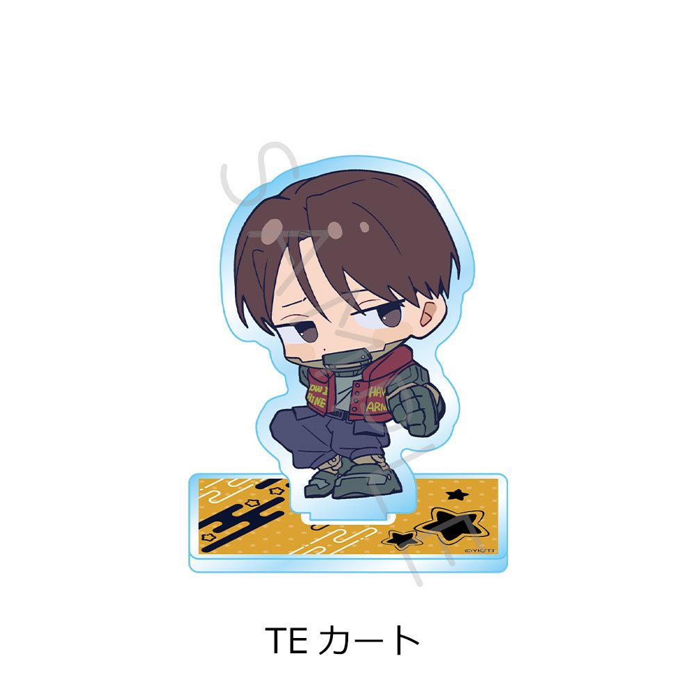 銀河特急 ミルキー☆サブウェイ アクリルスタンド ちぽっけ TE カート ("MILKY SUBWAY THE GALACTIC LIMITED EXPRESS" Acrylic Stand Chipokke TE Kurt)