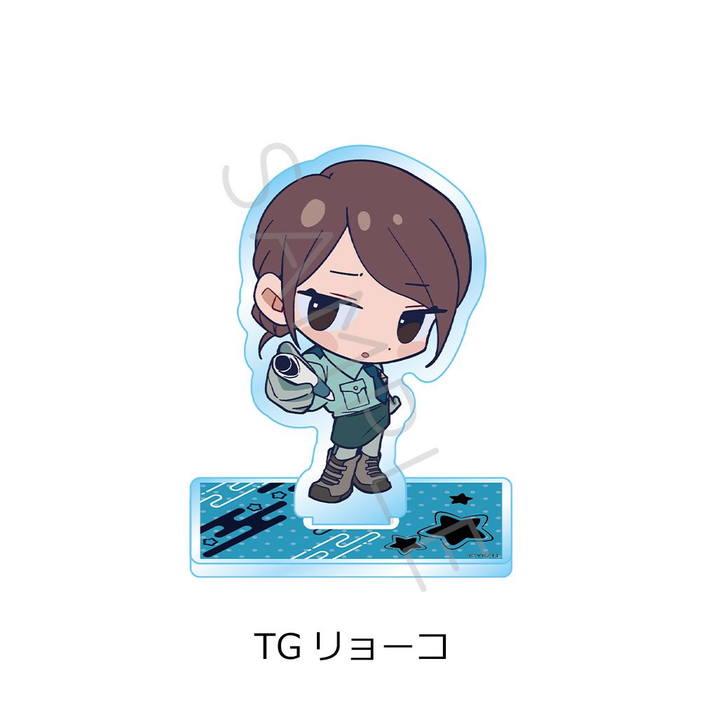 銀河特急 ミルキー☆サブウェイ アクリルスタンド ちぽっけ TG リョーコ ("MILKY SUBWAY THE GALACTIC LIMITED EXPRESS" Acrylic Stand Chipokke TG Ryoko)
