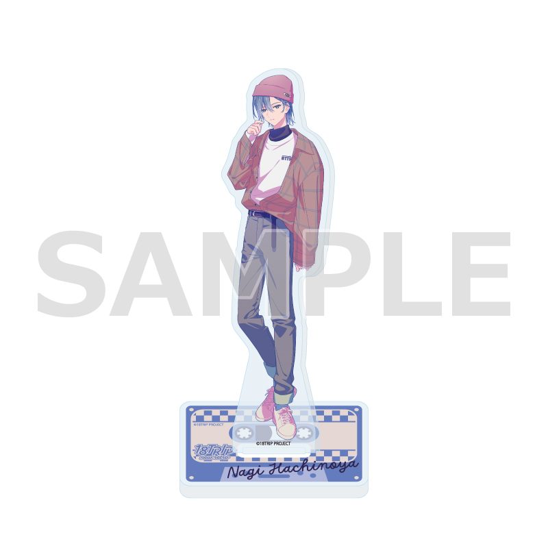 アクリルスタンド 18TRIP 28 蜂乃屋凪 ニューレトロVer.(描き下ろしイラスト) (Acrylic Stand "18TRIP" 28 Hachinoya Nagi New Retro Ver. (Original Illustration))