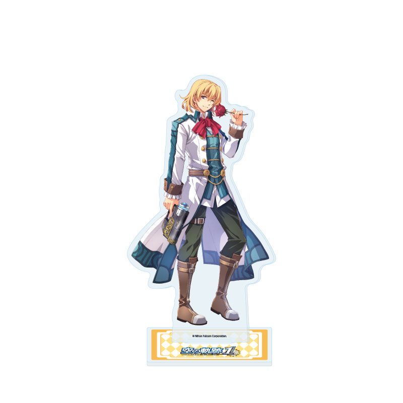 アクリルスタンド 空の軌跡 the 1st 04 オリビエ・レンハイム(公式イラスト) (Acrylic Stand "Trails in the Sky 1st Chapter" 04 Olivier Lenheim (Official Illustration))