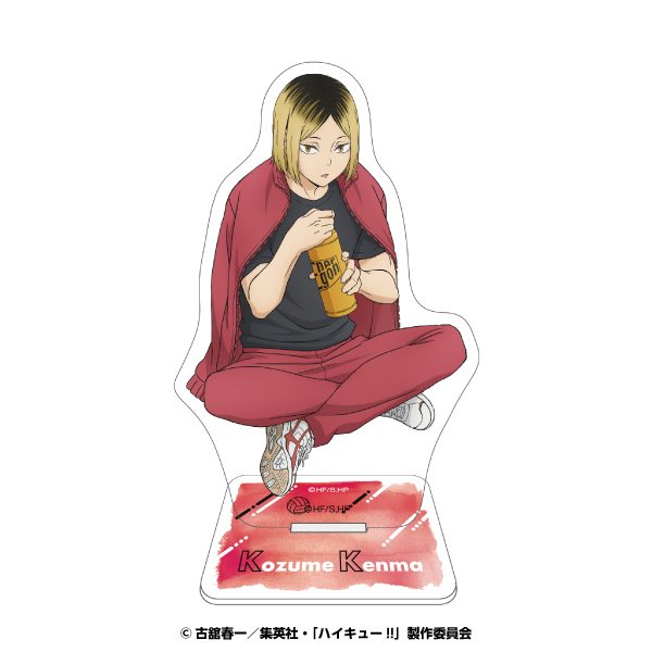 ハイキュー!! アクリルスタンド5 4 孤爪研磨 ("Haikyu!!" Acrylic Stand 5 4 Kozume Kenma)