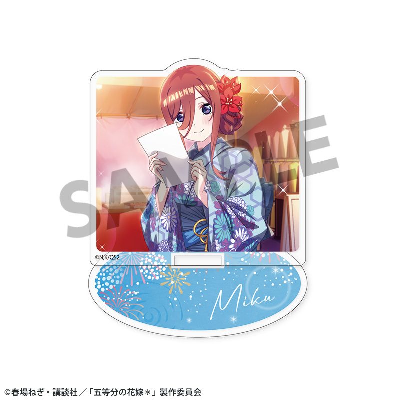 五等分の花嫁* アクリルスタンド Vol.3 中野三玖 ("The Quintessential Quintuplets Specials 2" Acrylic Stand Vol. 3 Nakano Miku)