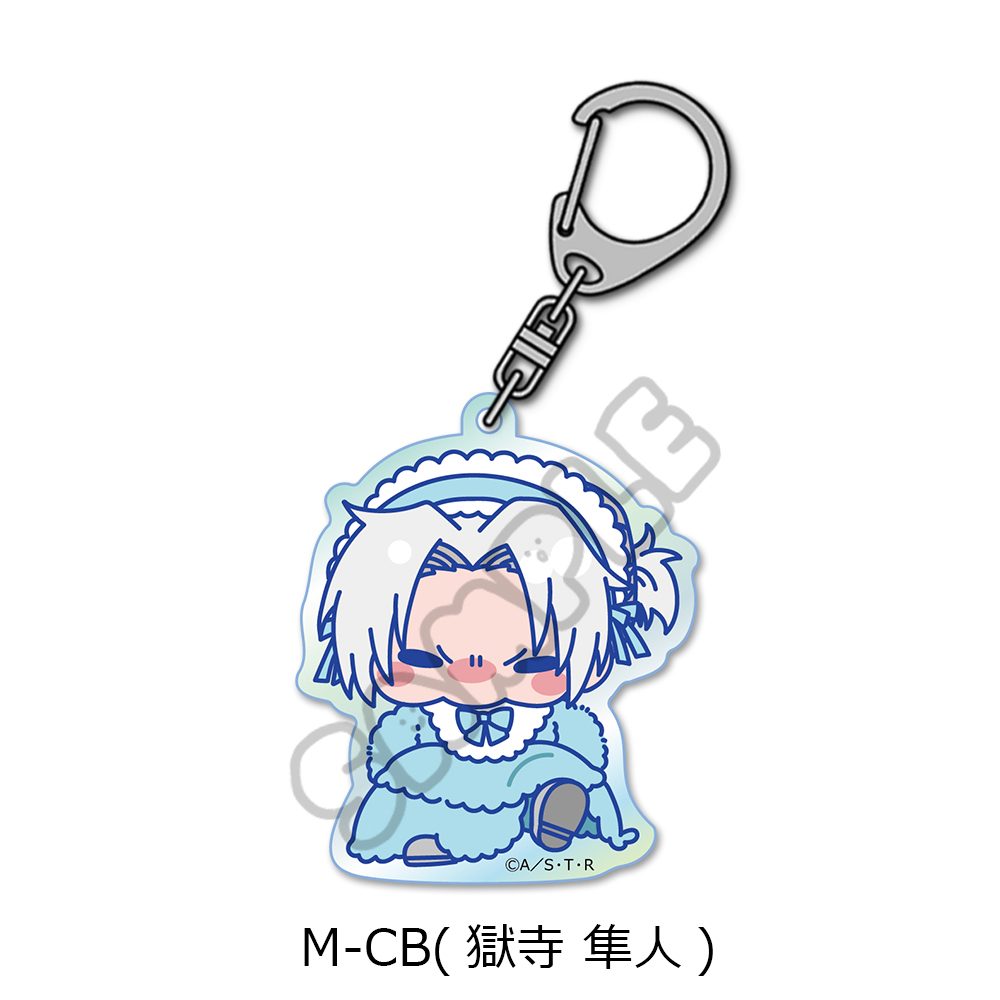 家庭教師ヒットマンREBORN! 第5弾 アクリルキーホルダー M-CB 獄寺隼人 ("Reborn!" Vol. 5 Acrylic Key Chain M-CB Gokudera Hayato)