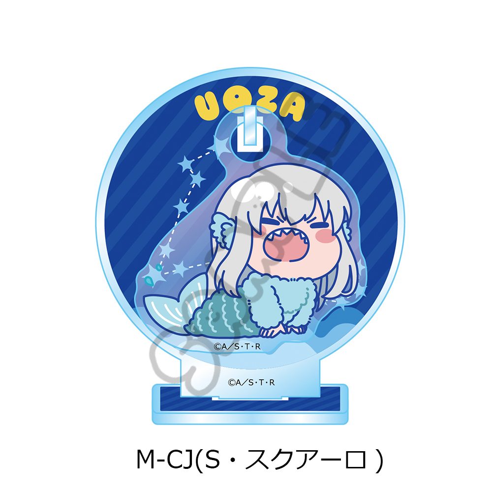 家庭教師ヒットマンREBORN! 第5弾 アクリルスタンド M-CJ S・スクアーロ ("Reborn!" Vol. 5 Acrylic Stand M-CJ S. Squalo)