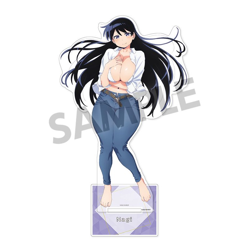 瑠璃の宝石 描き下ろしBIGアクリルスタンド 荒砥凪 A ("Ruri Rocks" Original Illustration Big Acrylic Stand Arato Nagi A)