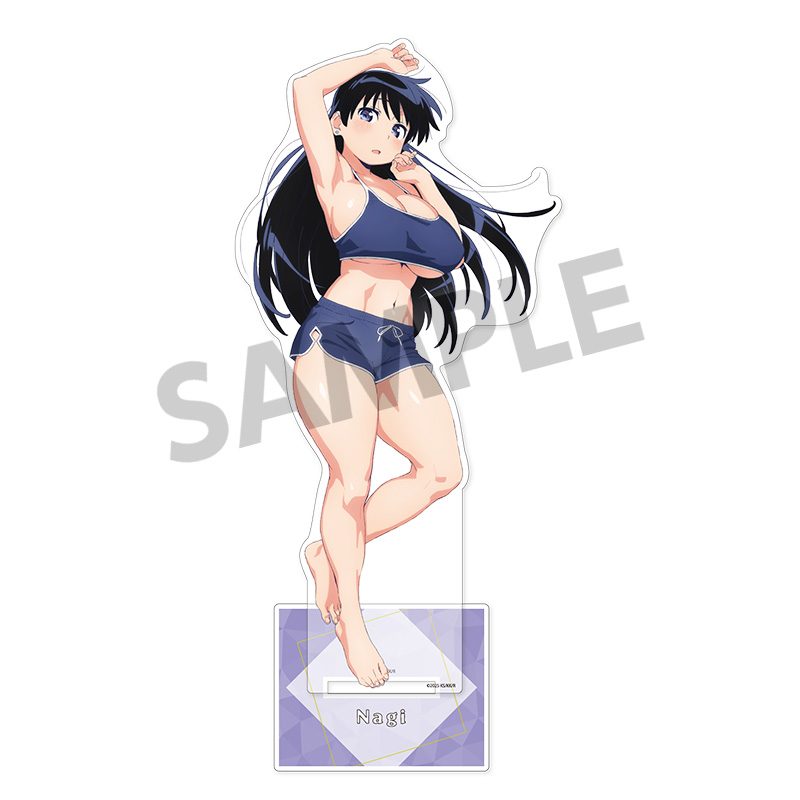 瑠璃の宝石 描き下ろしBIGアクリルスタンド 荒砥凪 B ("Ruri Rocks" Original Illustration Big Acrylic Stand Arato Nagi B)