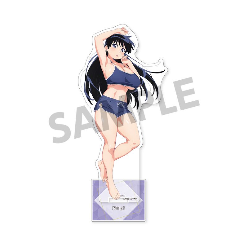 瑠璃の宝石 描き下ろしアクリルスタンド 荒砥凪 B ("Ruri Rocks" Original Illustration Acrylic Stand Arato Nagi B)