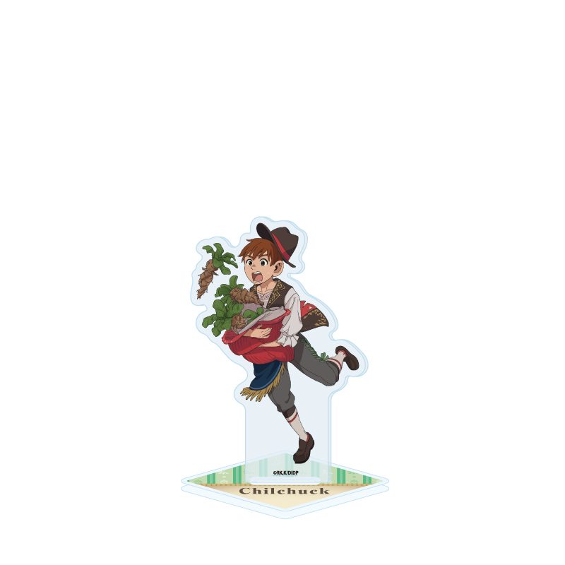 アクリルスタンド ダンジョン飯 09 チルチャック 収穫祭Ver.(描き下ろしイラスト) (Acrylic Stand "Delicious in Dungeon" 09 Chilchuck Harvest Festival Ver. (Original Illustration))