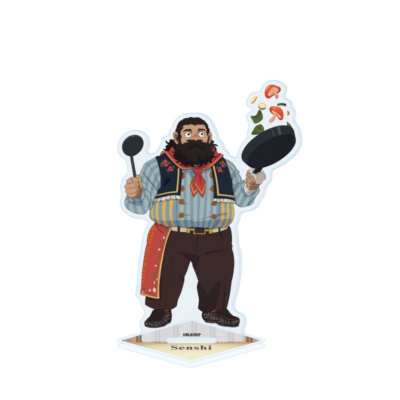 アクリルスタンド ダンジョン飯 10 センシ 収穫祭Ver.(描き下ろしイラスト) (Acrylic Stand "Delicious in Dungeon" 10 Senshi Harvest Festival Ver. (Original Illustration))