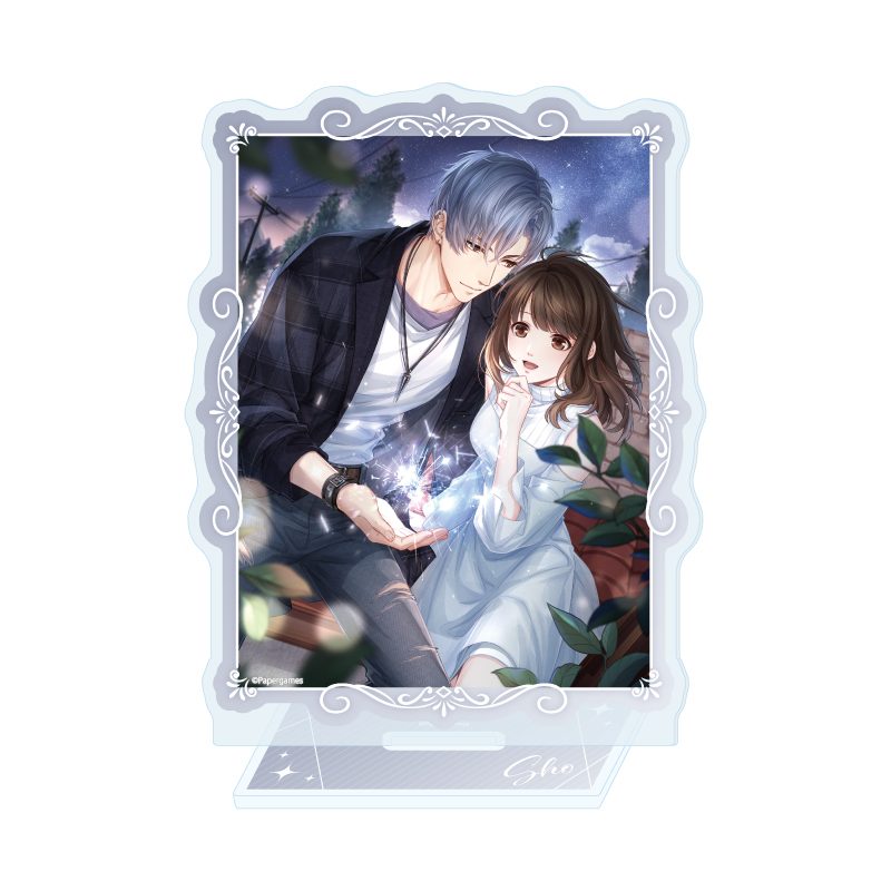 アクリルスタンド 恋とプロデューサー -EVOL×LOVE- 53 ショウ・燃え盛る夏(公式イラスト) (Acrylic Stand "Mr Love: Queen's Choice" 53 Xiao Ling (Sho), Blazing Summer (Official Illustration))