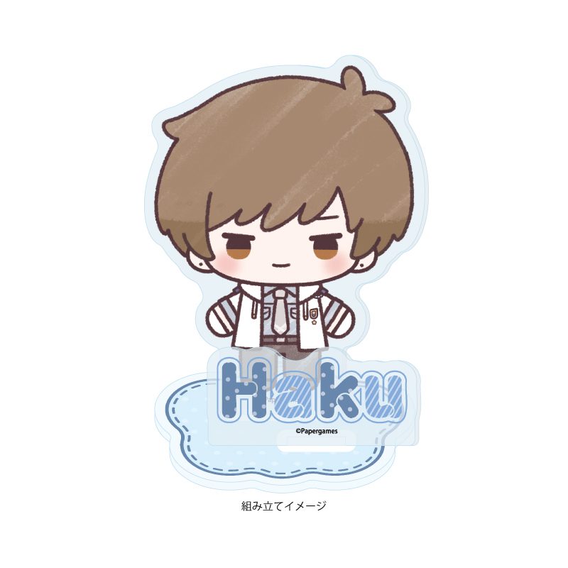 アクリルスタンドプレート 恋とプロデューサー -EVOL×LOVE- 06 ハク(グラフアートイラスト) (Acrylic Stand Plate "Mr Love: Queen's Choice" 06 Gavin (Haku) (Graff Art Illustration))