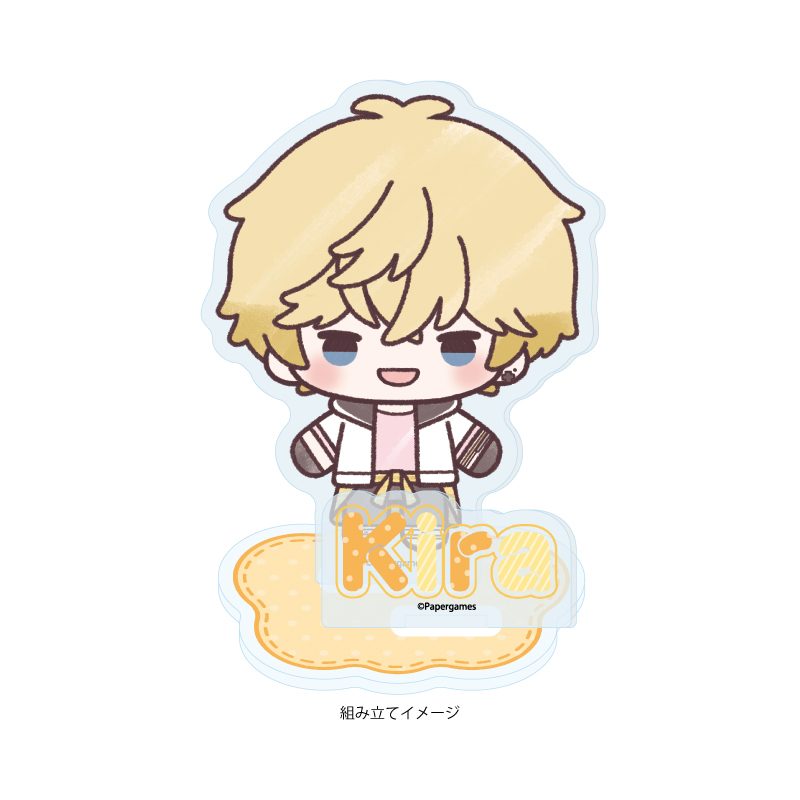 アクリルスタンドプレート 恋とプロデューサー -EVOL×LOVE- 07 キラ(グラフアートイラスト) (Acrylic Stand Plate "Mr Love: Queen's Choice" 07 Kiro (Kira) (Graff Art Illustration))