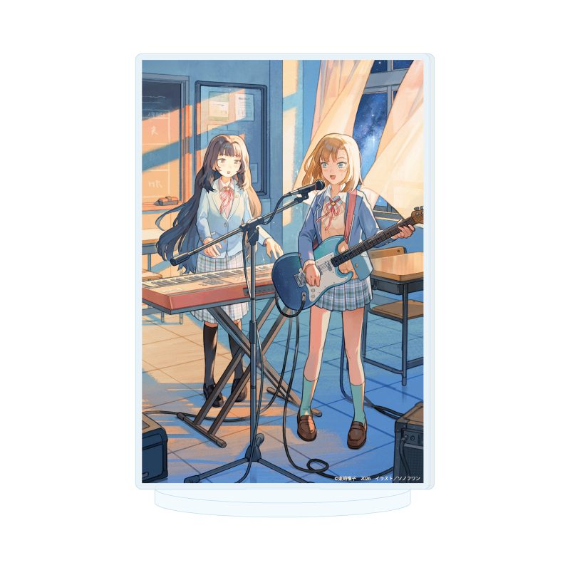 アクリルスタンド 少女星間漂流記 02 ワタリ&リドリーB(公式イラスト) (Acrylic Stand "Shoujo Seikan Hyouryuuki" 02 Watari & Ridley B (Official Illustration))