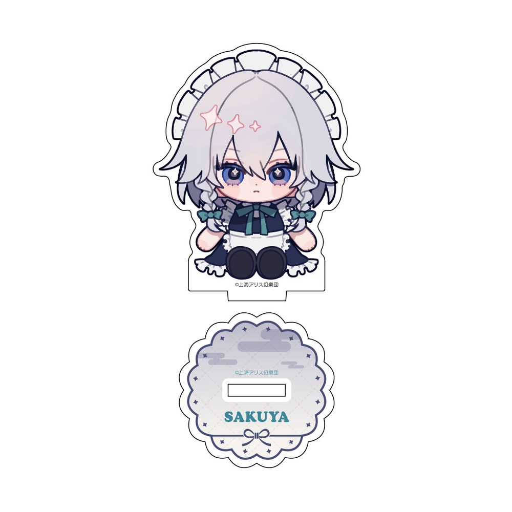 東方Project ちゃいキャラぷろじぇくと アクリルスタンド 十六夜咲夜 ("Touhou Project" Chaichara Project Acrylic Stand Izayoi Sakuya)