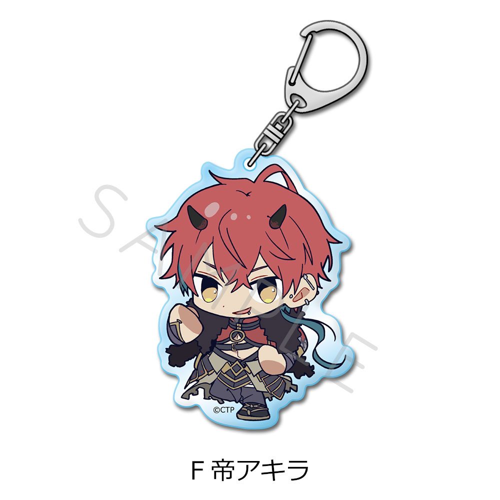 超かぐや姫! アクリルキーホルダー F 帝アキラ ("Cosmic Princess Kaguya!" Acrylic Key Chain F Mikado Akira)