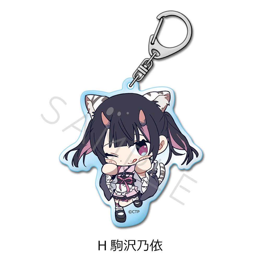 超かぐや姫! アクリルキーホルダー H 駒沢乃依 ("Cosmic Princess Kaguya!" Acrylic Key Chain H Komazawa Noi)