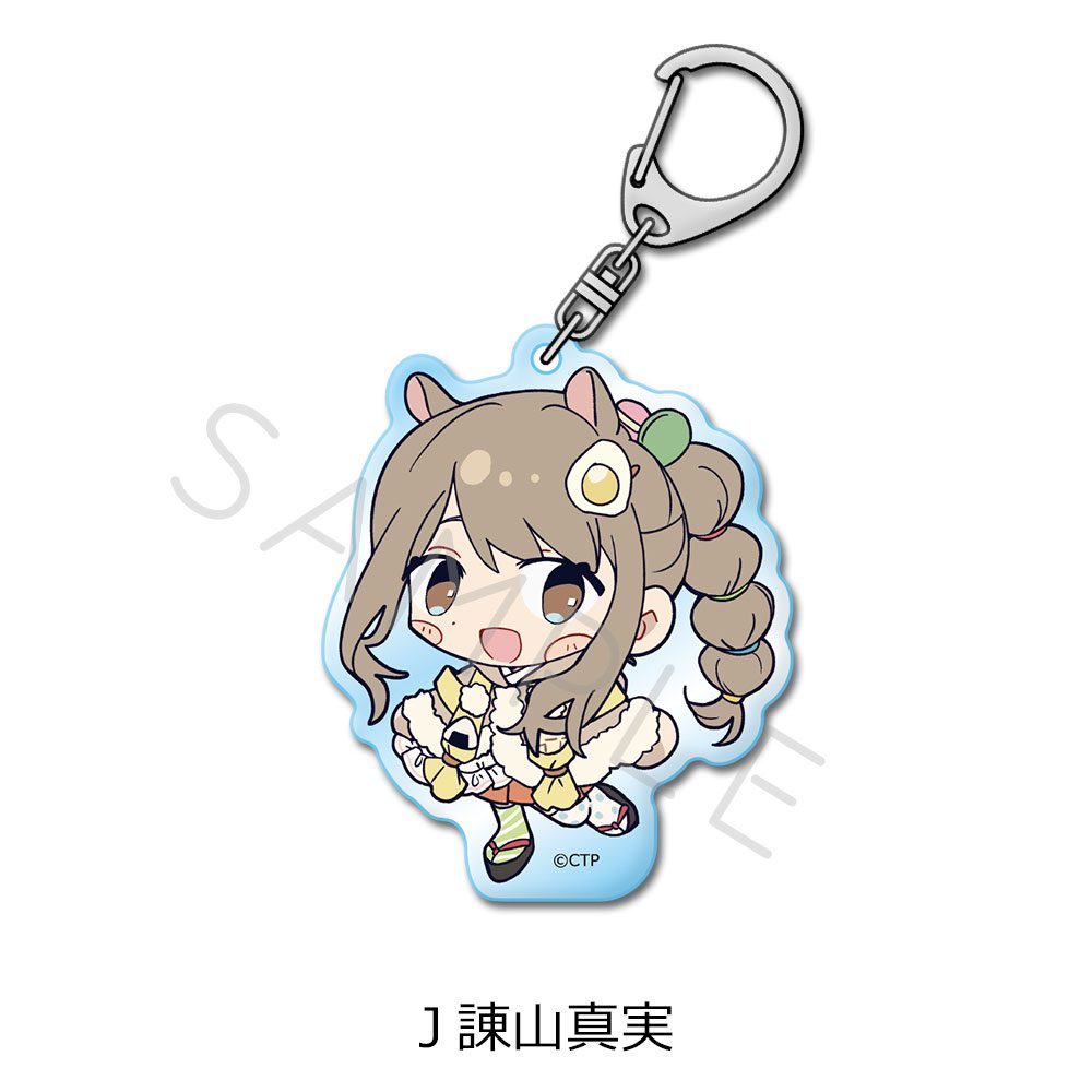 超かぐや姫! アクリルキーホルダー J 諌山真実 ("Cosmic Princess Kaguya!" Acrylic Key Chain J Isayama Mami)