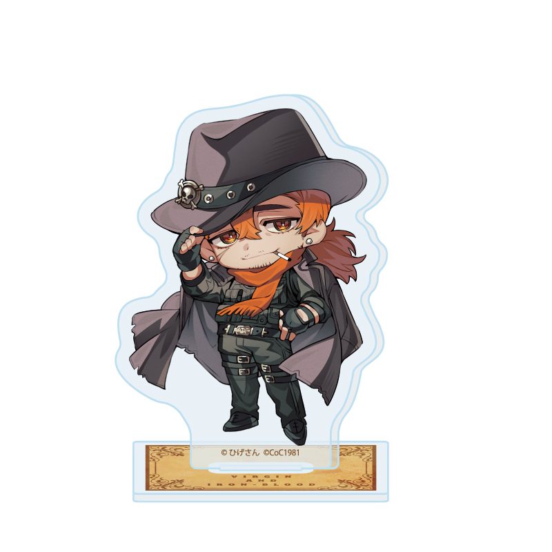 アクリルぷちスタンド 純潔と鉄血 02 リヒャルト(公式イラスト) (Acrylic Petit Stand "Virgin And Iron Blood" 02 Richard (Official Illustration))