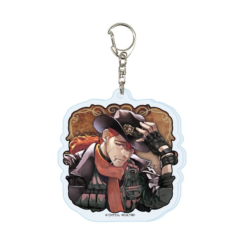 アクリルキーホルダー 純潔と鉄血 02 リヒャルト(公式イラスト) (Acrylic Key Chain "Virgin And Iron Blood" 02 Richard (Official Illustration))