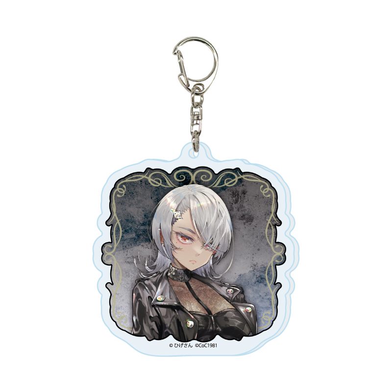 アクリルキーホルダー 純潔と鉄血 03 ステラ(公式イラスト) (Acrylic Key Chain "Virgin And Iron Blood" 03 Stella (Official Illustration))