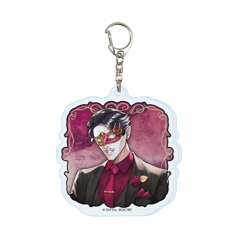 アクリルキーホルダー 純潔と鉄血 05 ライズヴェルト(公式イラスト) (Acrylic Key Chain "Virgin And Iron Blood" 05 Risevelt (Official Illustration))