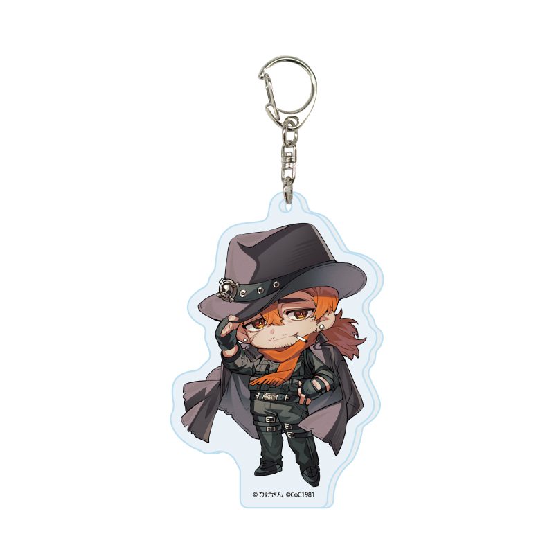 アクリルキーホルダー 純潔と鉄血 07 リヒャルト(公式イラスト) (Acrylic Key Chain "Virgin And Iron Blood" 07 Richard (Official Illustration))