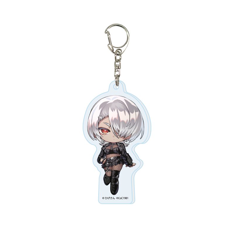 アクリルキーホルダー 純潔と鉄血 08 ステラ(公式イラスト) (Acrylic Key Chain "Virgin And Iron Blood" 08 Stella (Official Illustration))