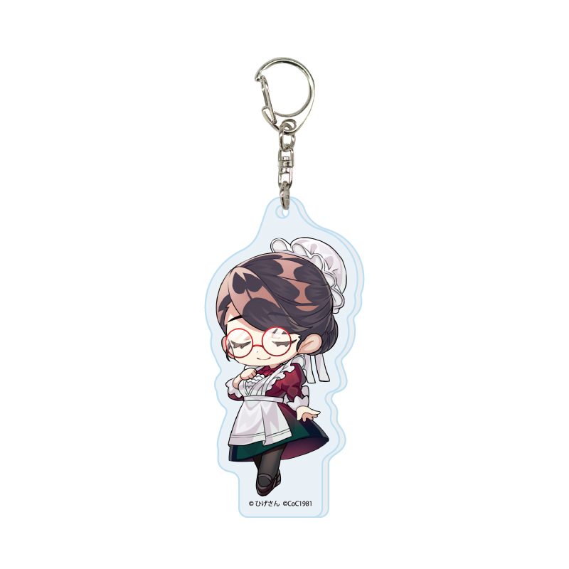 アクリルキーホルダー 純潔と鉄血 09 ルーファ(公式イラスト) (Acrylic Key Chain "Virgin And Iron Blood" 09 Rufus (Official Illustration))