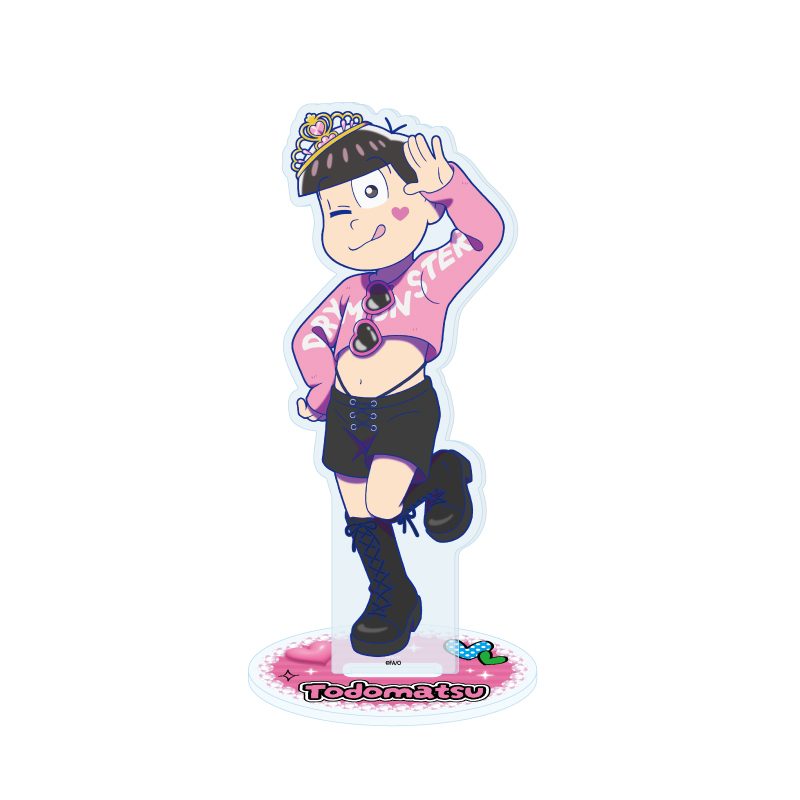 アクリルスタンド おそ松さん 12 トド松 ギャル男Ver.(描き下ろしイラスト) (Acrylic Stand "Osomatsu-san" 12 Todomatsu Gyaruo Ver. (Original Illustration))