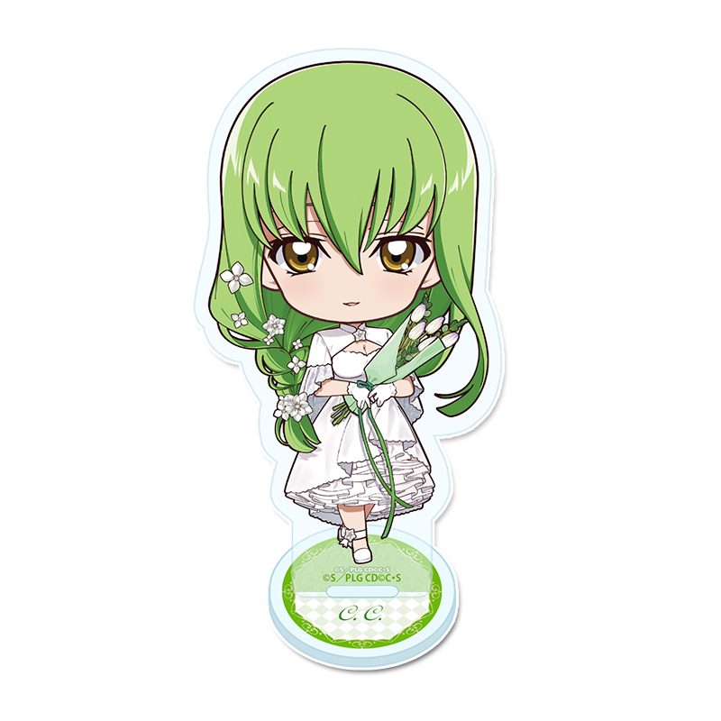 コードギアス 反逆のルルーシュ ぷちちょこアクリルスタンド C.C.(A) Flower Collection ("Code Geass Lelouch of the Rebellion" Puchichoko Acrylic Stand C.C. (A) Flower Collection)