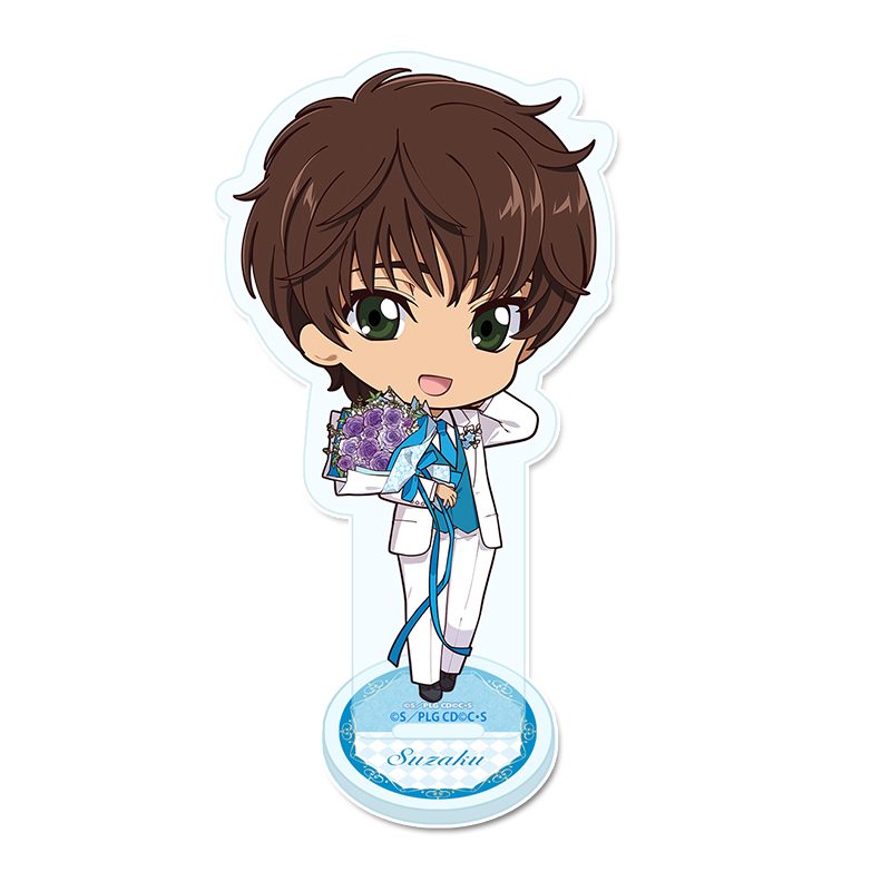 コードギアス 反逆のルルーシュ ぷちちょこアクリルスタンド スザク(A) Flower Collection ("Code Geass Lelouch of the Rebellion" Puchichoko Acrylic Stand Suzaku (A) Flower Collection)