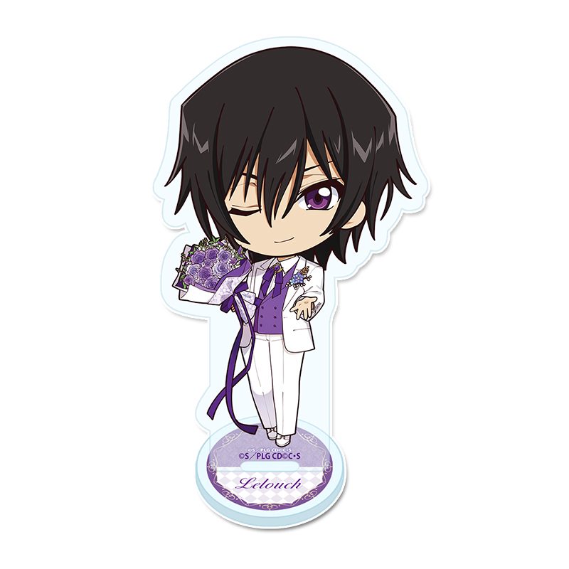 コードギアス 反逆のルルーシュ ぷちちょこアクリルスタンド ルルーシュ(A) Flower Collection ("Code Geass Lelouch of the Rebellion" Puchichoko Acrylic Stand Lelouch (A) Flower Collection)