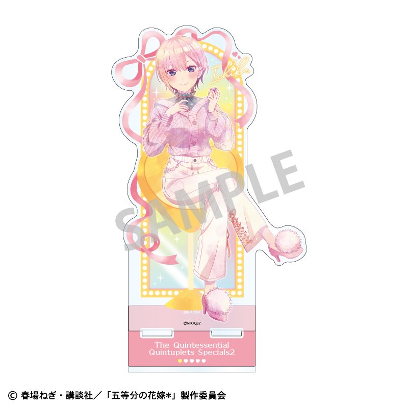 五等分の花嫁* アクリルスタンド 中野一花 メイクアップ カミアニTOUCH ("The Quintessential Quintuplets Specials 2" Acrylic Stand Nakano Ichika Make Up KamiAni TOUCH)