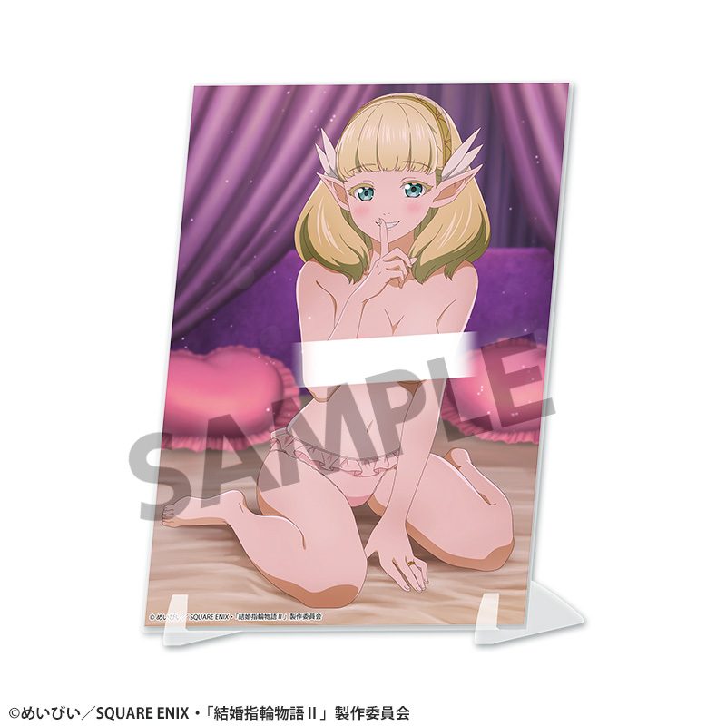 結婚指輪物語II ビジュアルアクリルプレート 妄想ビジュアル第15話 丸見えVer. ("Tales of Wedding Rings Season 2" Visual Acrylic Plate Delusion Visual Episode 15 Full View Ver.)