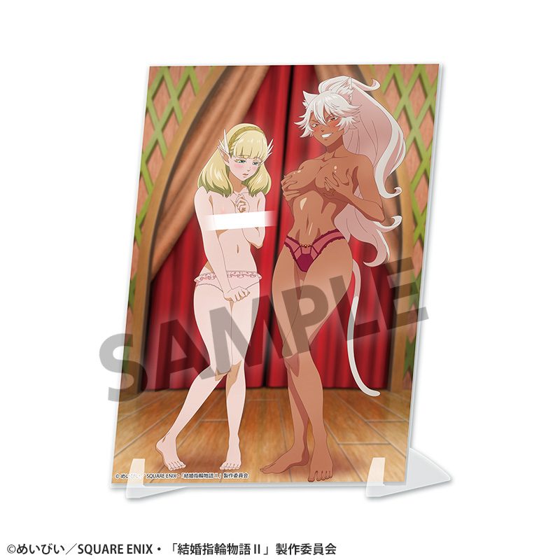 結婚指輪物語II ビジュアルアクリルプレート 妄想ビジュアル第22話 丸見えVer. ("Tales of Wedding Rings Season 2" Visual Acrylic Plate Delusion Visual Episode 22 Full View Ver.)
