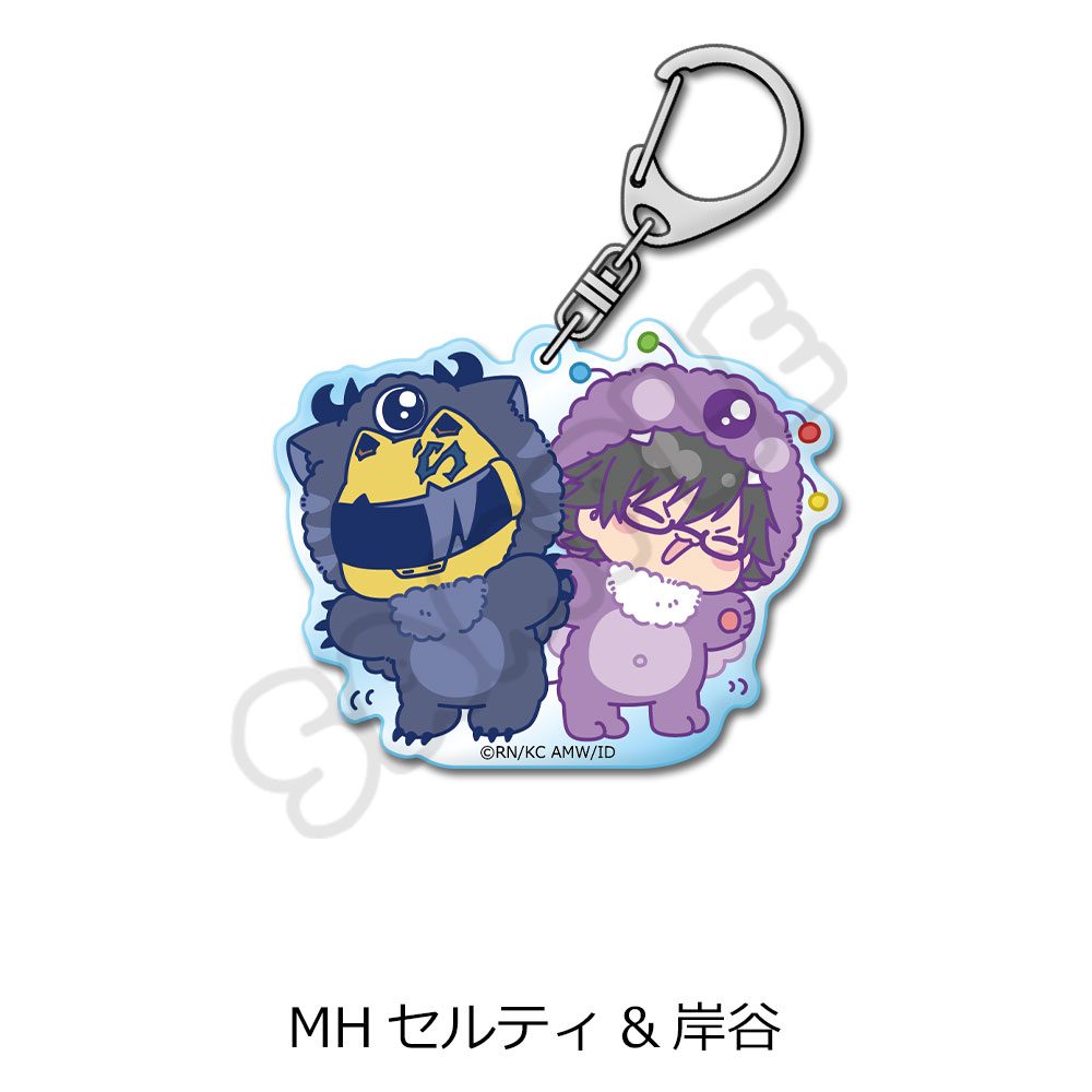 デュラララ!!×2 アクリルキーホルダー MH セルティ&岸谷 ("Durarara!!x2" Acrylic Key Chain MH Celty & Kishitani)
