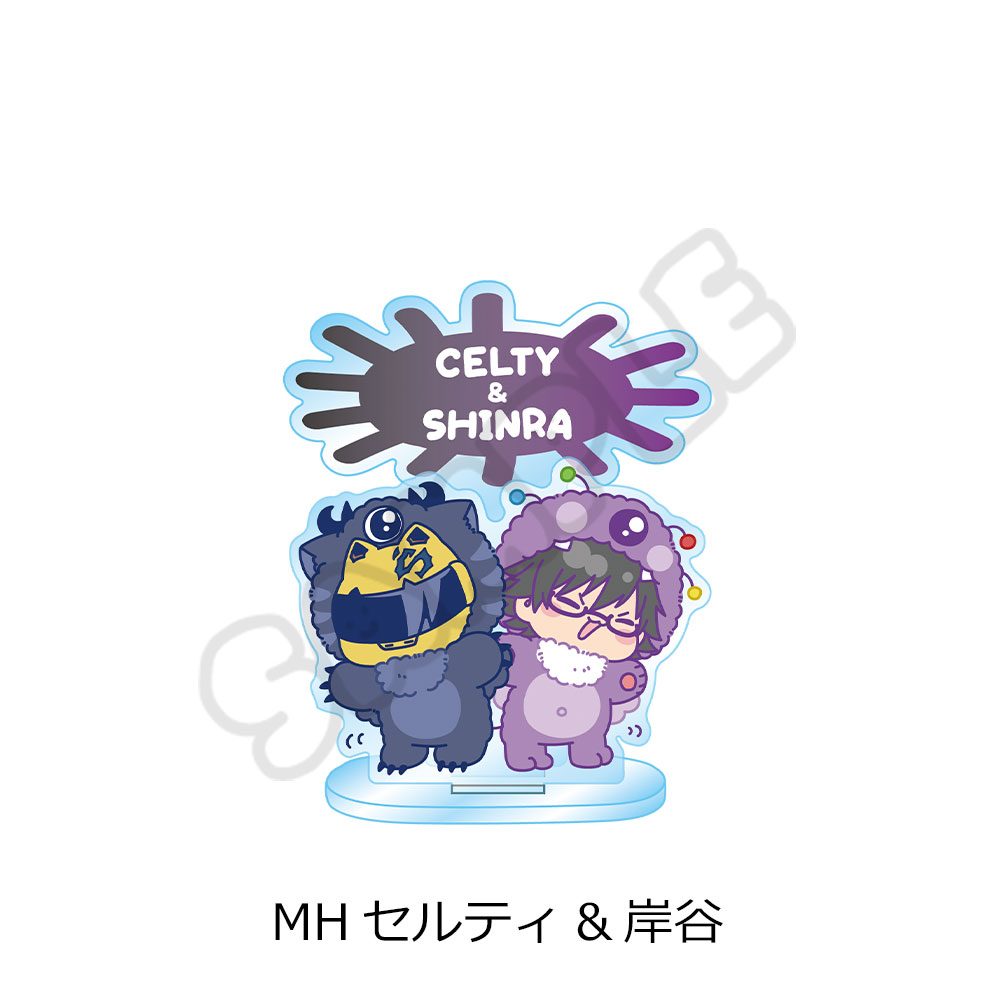 デュラララ!!×2 アクリルスタンド MH セルティ&岸谷 ("Durarara!!x2" Acrylic Stand MH Celty & Kishitani)