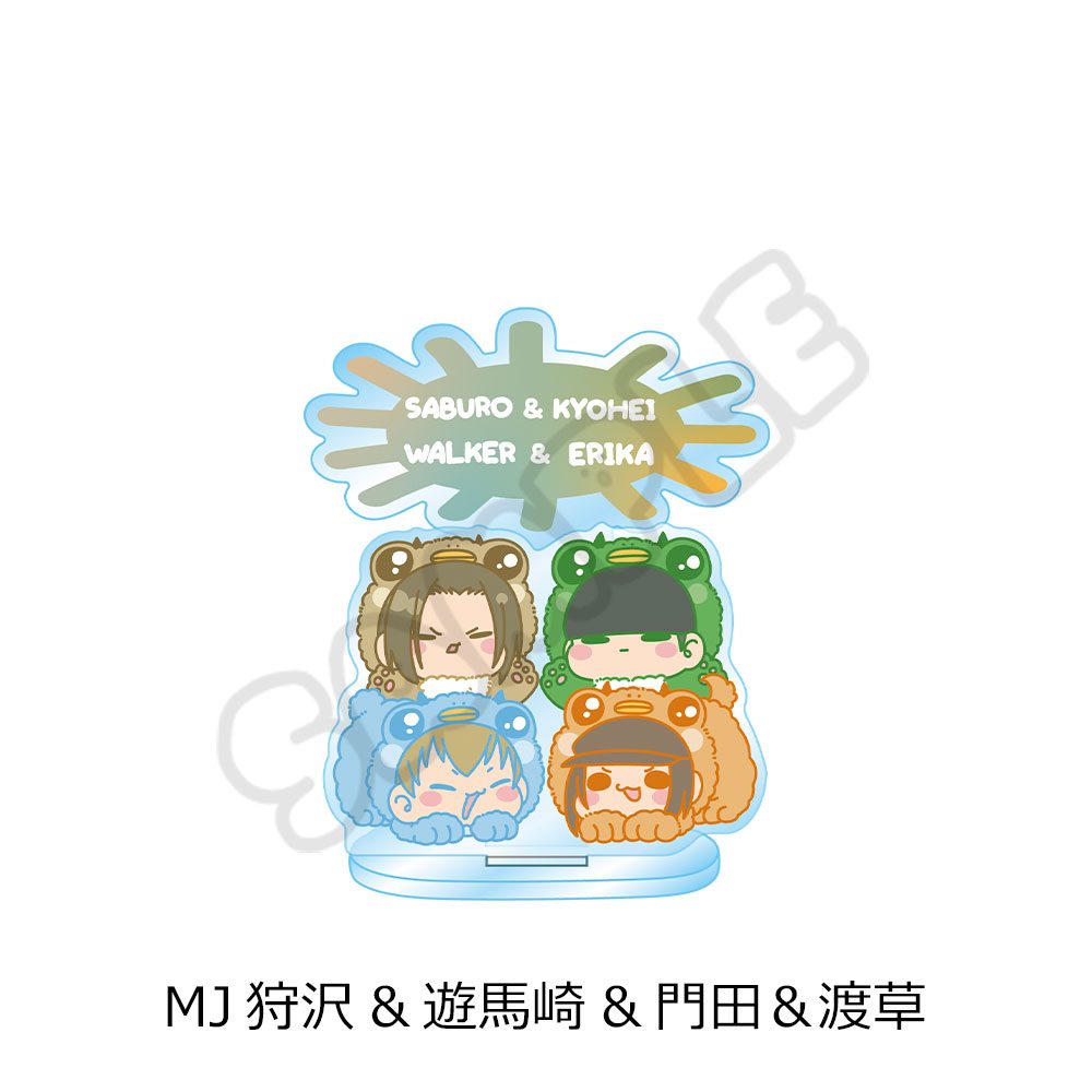 デュラララ!!×2 アクリルスタンド MJ 狩沢&遊馬崎&門田&渡草 ("Durarara!!x2" Acrylic Stand MJ Karisawa & Yumasaki & Kadota & Togusa)