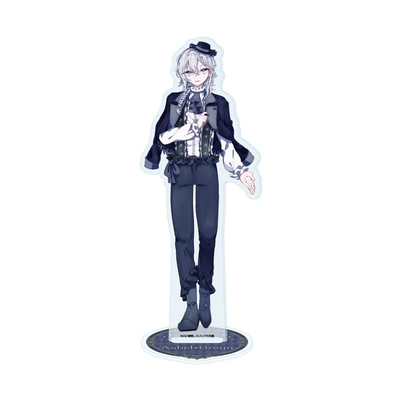 アクリルスタンド ミスリアの花園 02 アシェル・グレイン(公式イラスト) (Acrylic Stand "The flower garden of misria" 02 Ashel Greyn (Official Illustration))