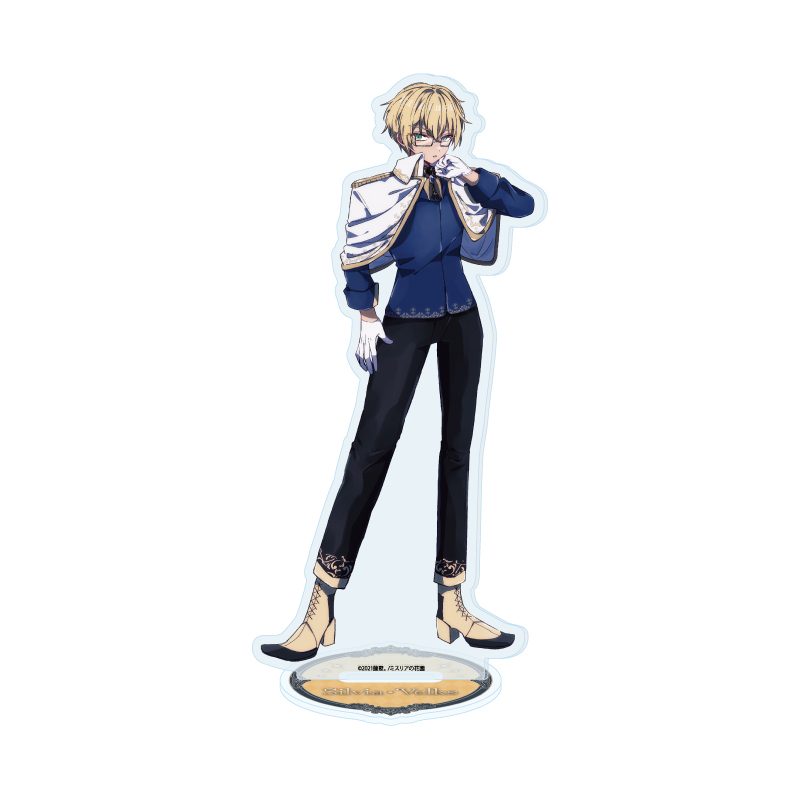 アクリルスタンド ミスリアの花園 04 シルビア・ヴェルクス(公式イラスト) (Acrylic Stand "The flower garden of misria" 04 Silvia Velks (Official Illustration))