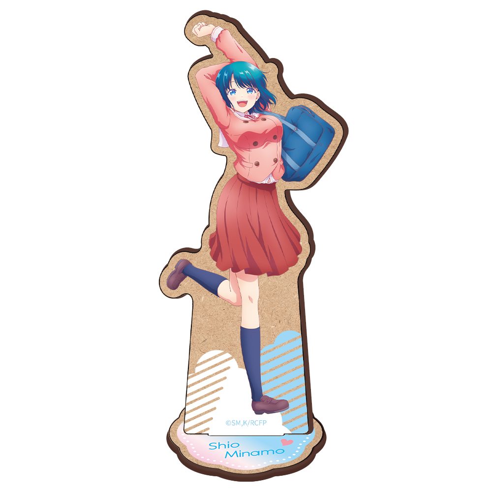 幼馴染とはラブコメにならない 木製キャラスタンド 水萌汐 ("You Can't Be In a Rom-Com with Your Childhood Friends!" Wooden Chara Stand Minamo Shio)