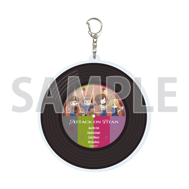 デカアクリルキーホルダー 進撃の巨人 03 ジャズVer. C(グラフアートイラスト) (Deka Acrylic Key Chain "Attack on Titan" 03 Jazz Ver. C (Graff Art Illustration))